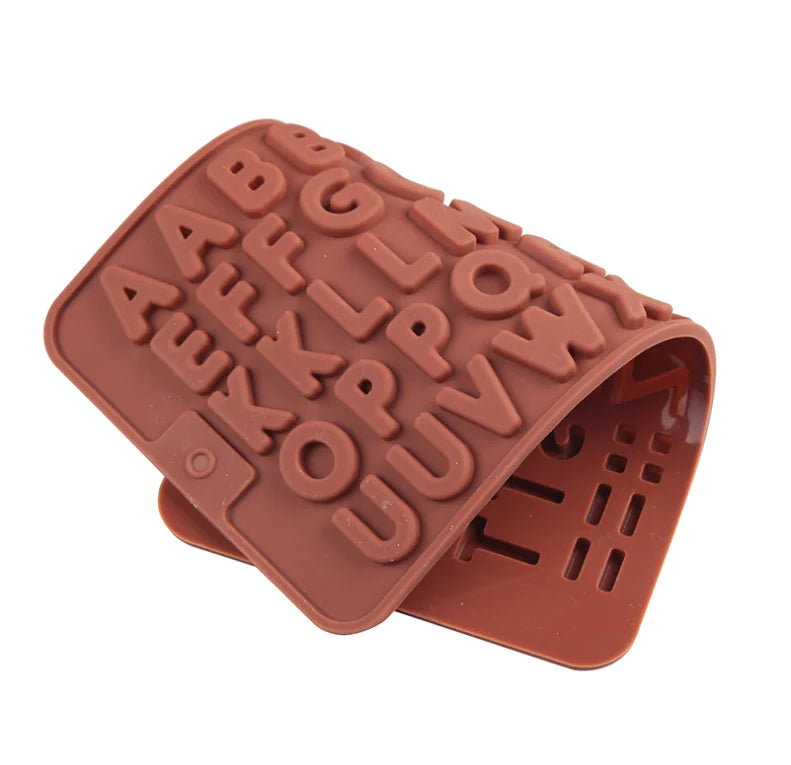 Letter Ice Cube Molds and Baking Molds