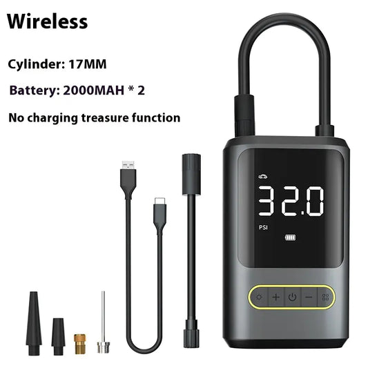 Compact Wireless Tire Pump